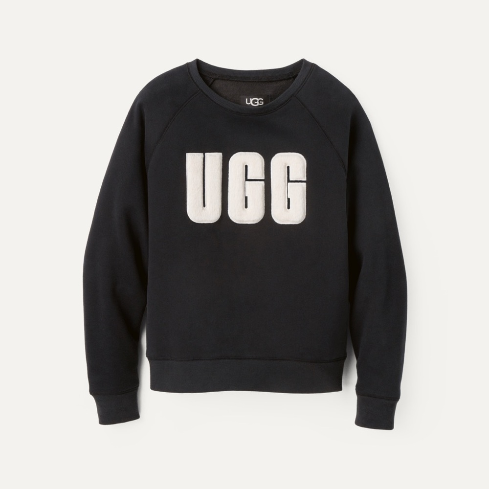 Ugg Madeline Fuzzy Logo Sweatshirt Medium